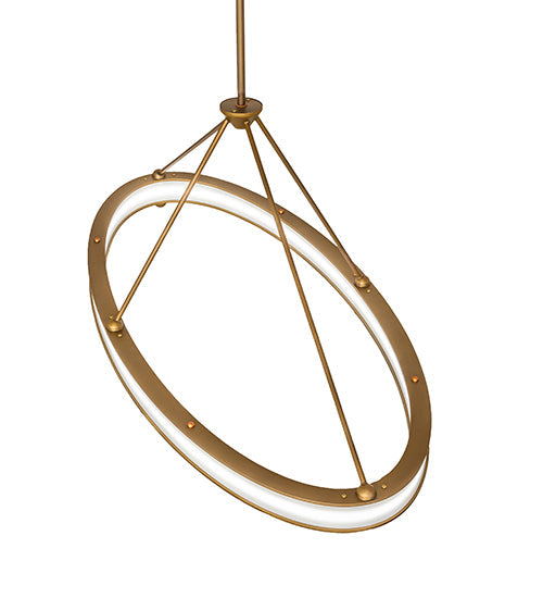 Meyda 64" Long Anillo Gemini Oblong Pendant- 250621