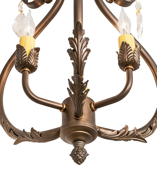 Meyda 12" Wide Antonia 3 Light Chandelier- 252343