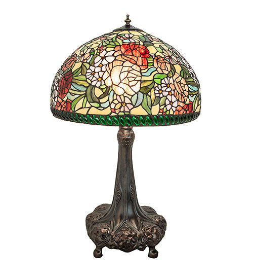 Meyda 31" High Romance Rose Table Lamp- 252829