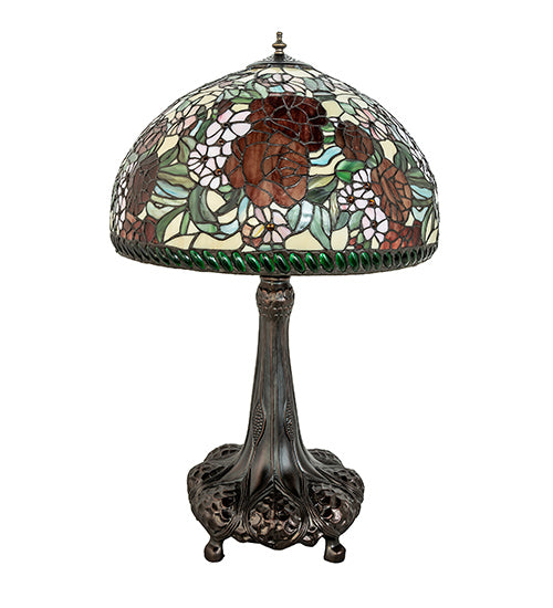 Meyda 31" High Romance Rose Table Lamp- 252829