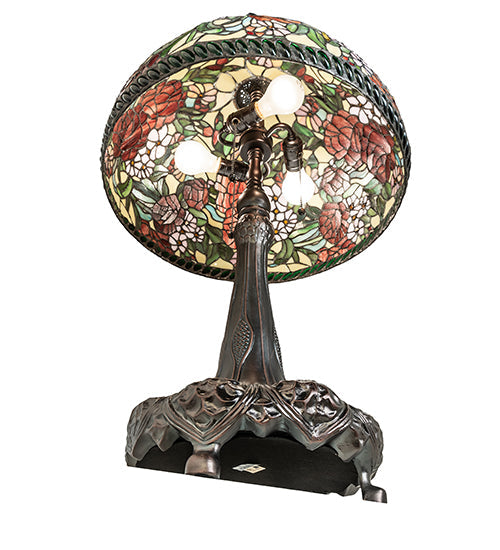 Meyda 31" High Romance Rose Table Lamp- 252829