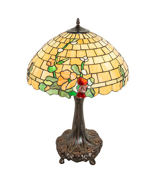 Meyda 31" High Duffner & Kimberly Hollyhock Table Lamp- 253009