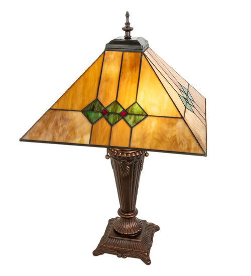 Meyda 26" High Martini Mission Table Lamp- 253025