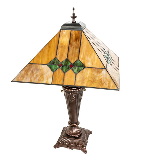 Meyda 26" High Martini Mission Table Lamp- 253025