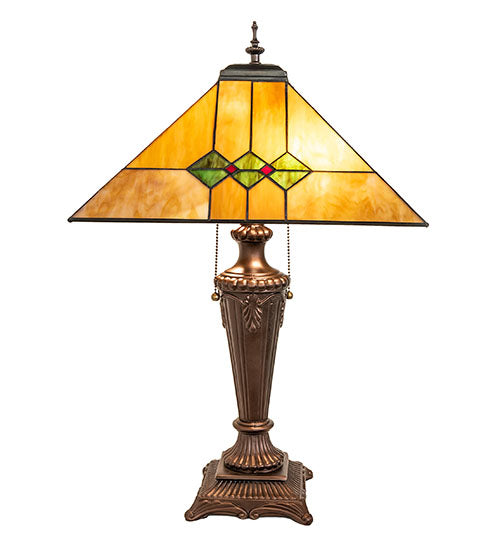 Meyda 26" High Martini Mission Table Lamp- 253025