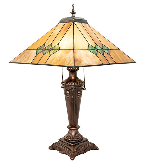 Meyda 26" High Martini Mission Table Lamp- 253025