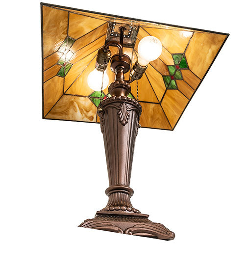 Meyda 26" High Martini Mission Table Lamp- 253025