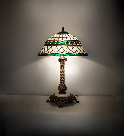 Meyda 23" High Tiffany Roman Table Lamp - 253640