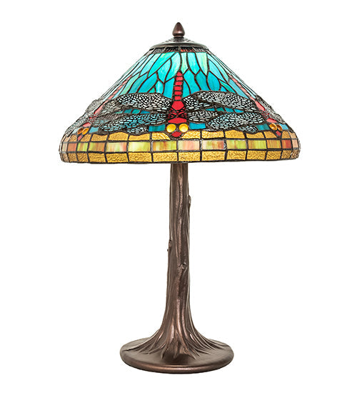 Meyda 23" High Tiffany Dragonfly Table Lamp- 253822