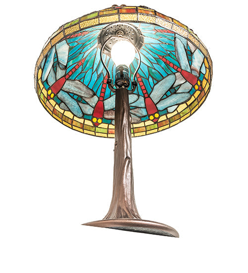 Meyda 23" High Tiffany Dragonfly Table Lamp- 253822