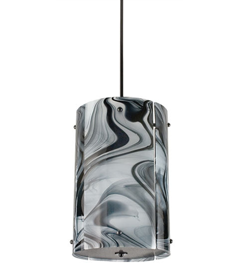 Meyda 12.5" Wide Metro Noir Swirl Pendant 254345