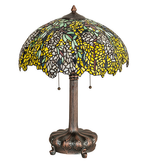 Meyda 23" High Tiffany Laburnum Table Lamp- 255472