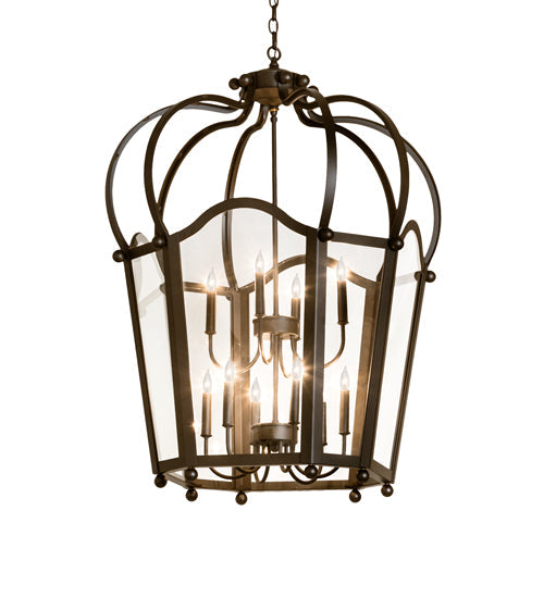 Meyda 33" Wide Citadel 10 Light Pendant 256787