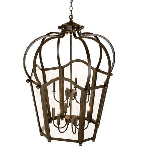 Meyda 33" Wide Citadel 10 Light Pendant 256787