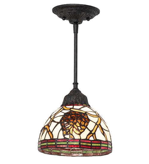 Meyda 8" Wide Pinecone Mini Pendant '259132