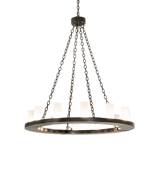 Meyda 42" Wide Loxley 12 Light Chandelier 259181