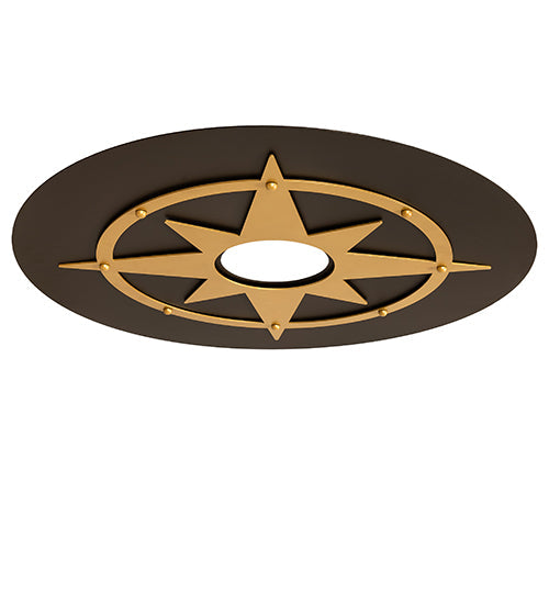 Meyda 32" Wide Pelorus Ceiling Medallion 259432