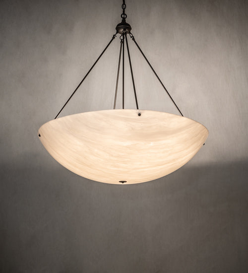 Meyda 43" Wide Cypola Inverted Pendant 260412