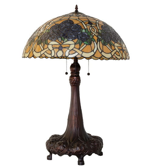 Meyda 31" High Rose Bouquet Table Lamp - 261315