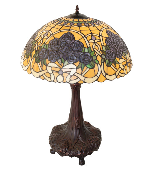 Meyda 31" High Rose Bouquet Table Lamp - 261315