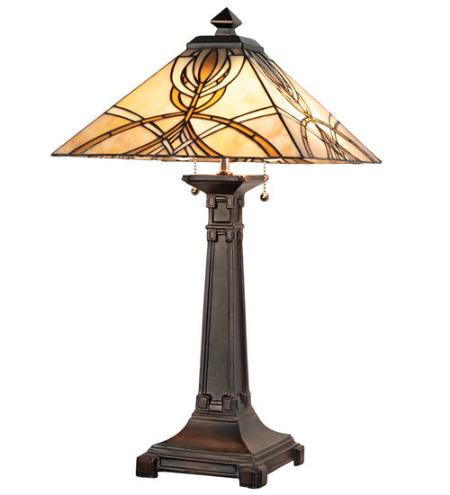 Meyda 24" High Glasgow Bungalow Table Lamp- 263183