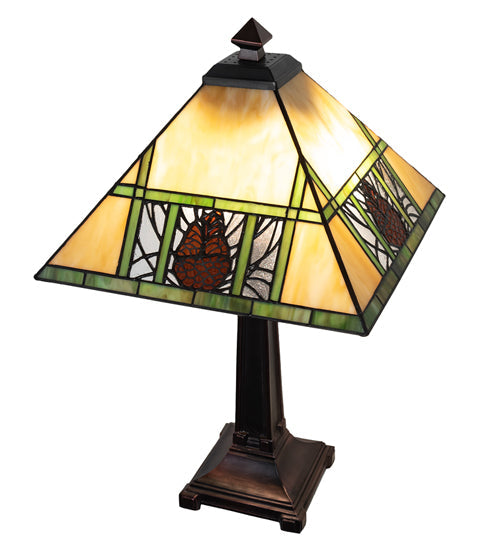 Meyda 24" High Pinecone Ridge Table Lamp- 263185