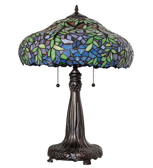 Meyda 26" High Duffner & Kimberly Laburnum Table Lamp- 264938