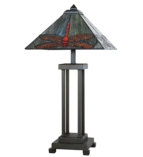 Meyda 24" High Prairie Dragonfly Table Lamp- 265031