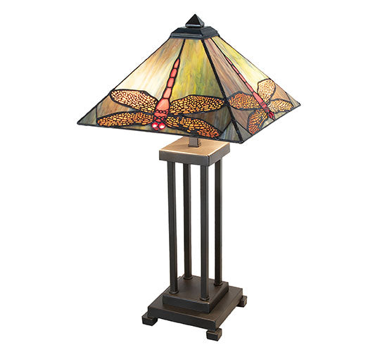 Meyda 24" High Prairie Dragonfly Table Lamp- 265031