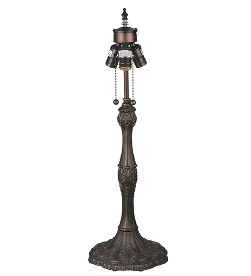 Meyda 26" High Tiffany Peony Table Lamp- 265071