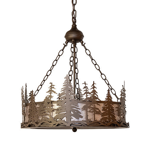 Meyda 23" Wide Tall Pines Inverted Pendant 265951