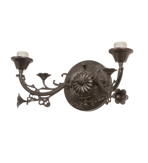 Meyda 16" Wide Victorian 2 LT Wall Sconce Hardware 27061