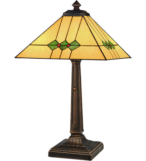 Meyda 22"H Martini Mission Table Lamp.609 '27855