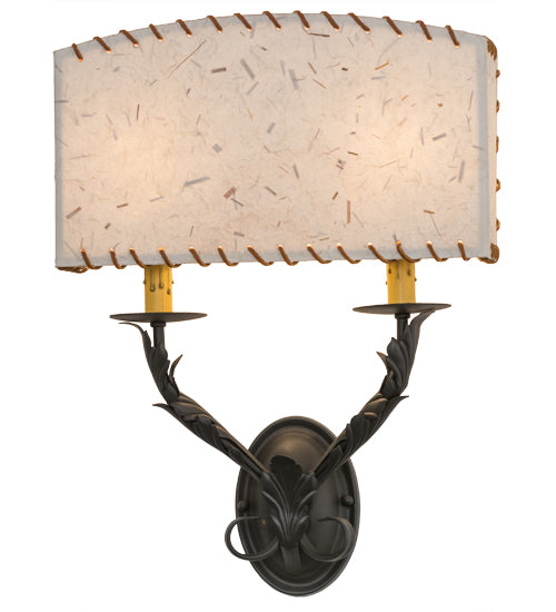 Meyda 14.5"W Ranchero Wall Sconce 29143