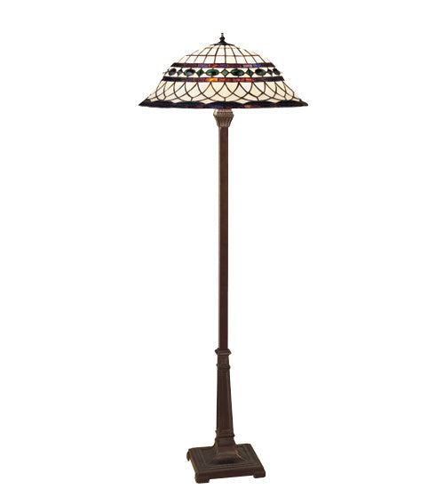 Meyda 65"H Tiffany Roman Floor Lamp 30369