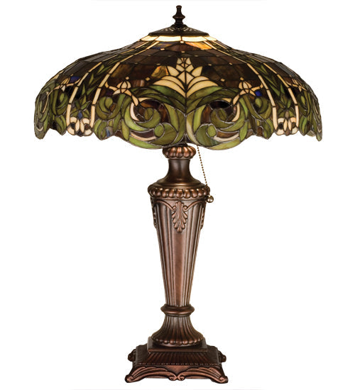 Meyda 24"H Bavarian Table Lamp 30386