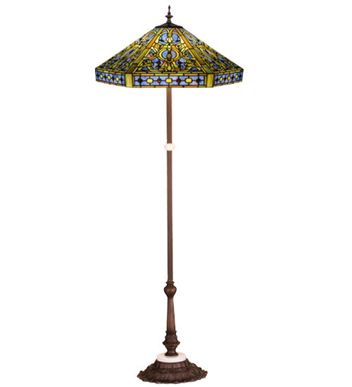 Meyda 63"H Tiffany Elizabethan Floor Lamp.602 '31116