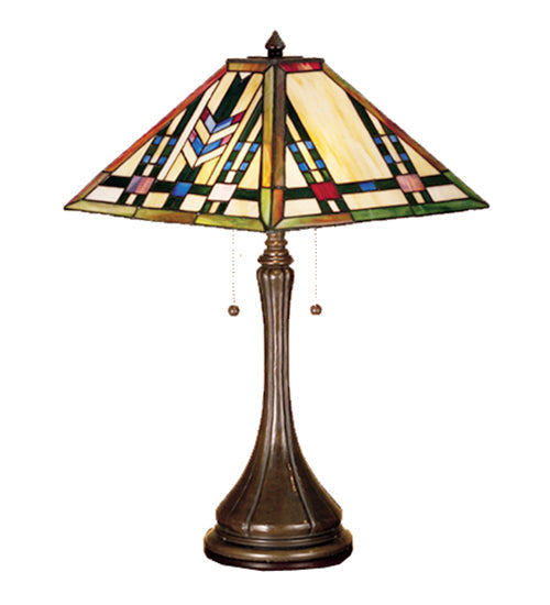 Meyda 23"H Prairie Wheat Table Lamp 31249