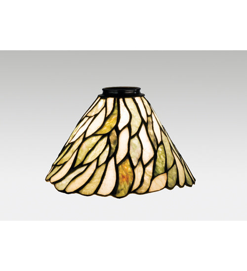 Meyda 8"W Willow Jadestone Shade '32810