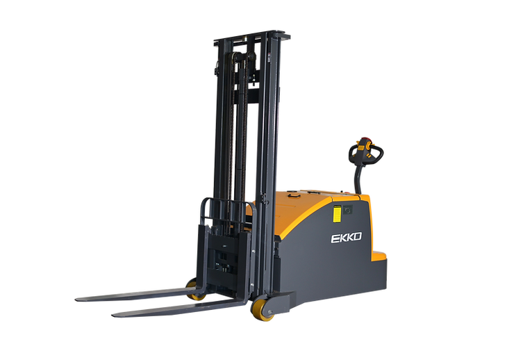 EKKO Counterbalanced Walkie Stacker 3000 lb Cap., 130" Height EK14C-130