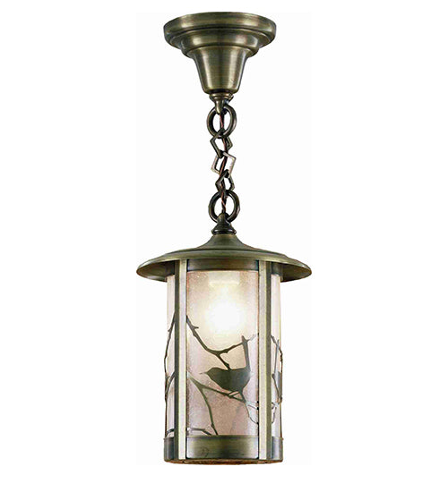 Meyda 8" Wide Fulton Song Bird Mini Pendant 37865