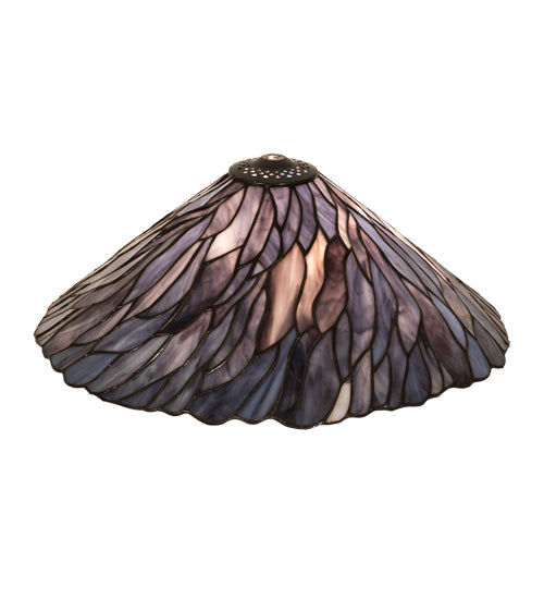 Meyda 16" Wide Willow Jadestone Shade '38530