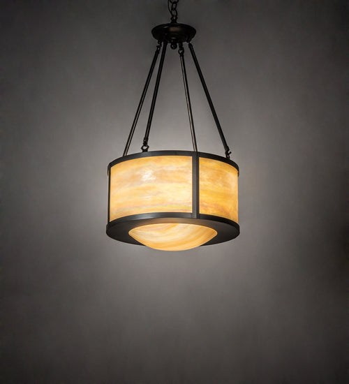 Meyda 18" Wide Pomona Inverted Pendant 38739