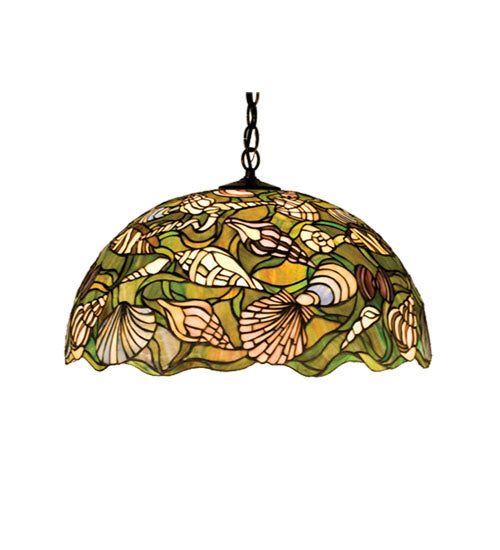 Meyda 20"W Seashell Pendant '47977