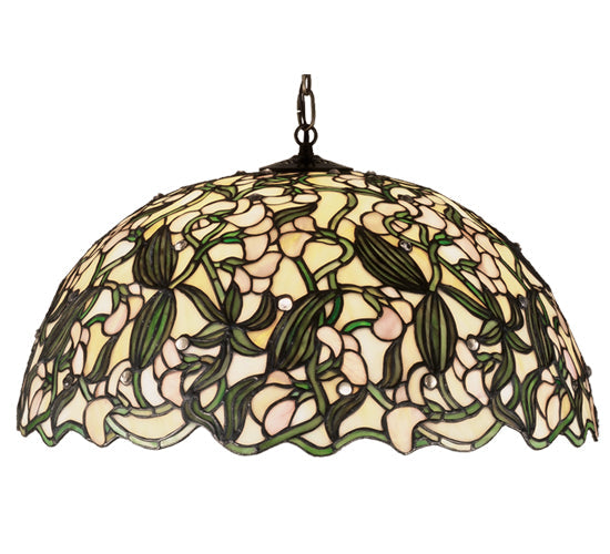 Meyda 21"W Sweet Pea Pendant '48624