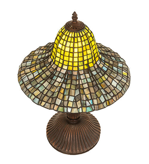 Meyda 22" High Tiffany Bell Table Lamp- 49165