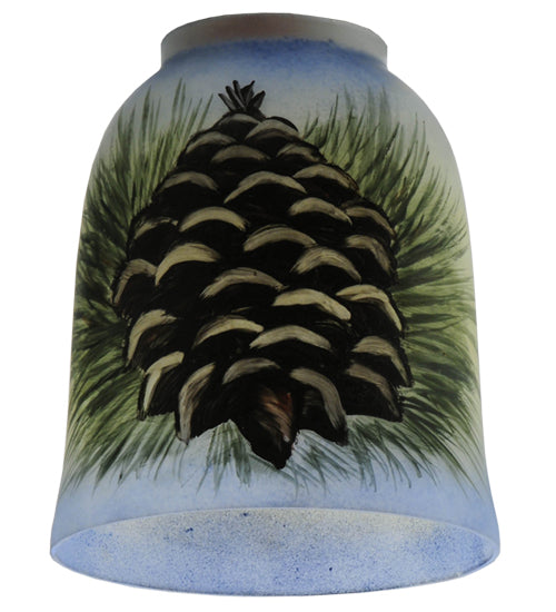 Meyda 5" Wide Pinecone Hand Painted Shade '49536