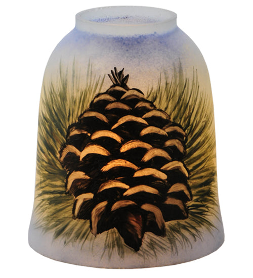 Meyda 5" Wide Pinecone Hand Painted Shade '49536