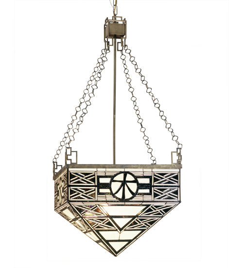 Meyda 21" Square Shu Inverted Pendant '50551