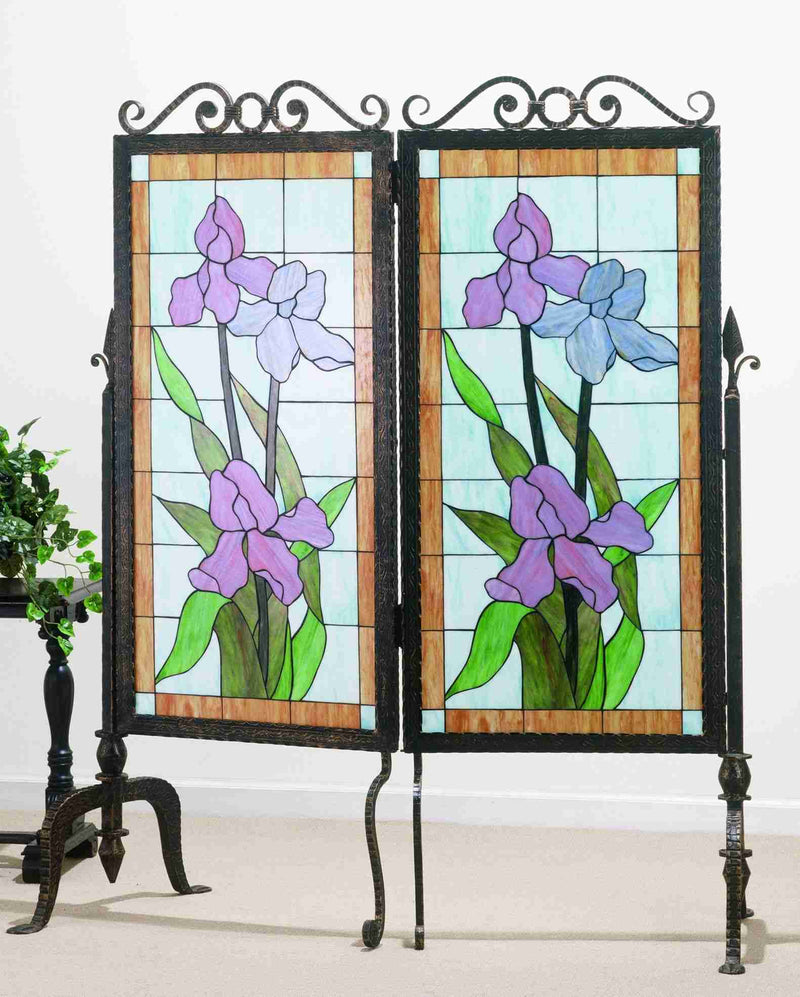 Meyda 52"W X 63"H Iris Room Divider '65253